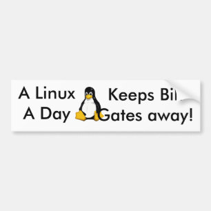 En Linux om dagen… Bildekal