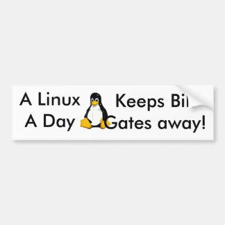 En Linux om dagen… Bildekal