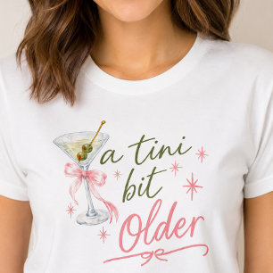 En lite äldre födelsedagsklänning t shirt