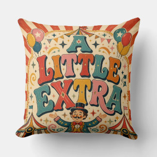 En Lite Extra Vintage Cirkus Retro Kuddslang Kudde