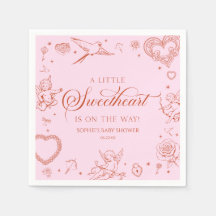 En liten älskling Alla hjärtans dag baby shower