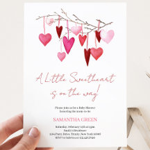 En liten älskling baby shower