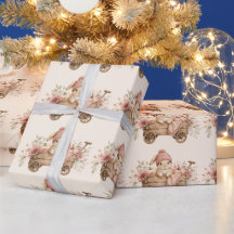 En liten älskling höstkanin presentpapper
