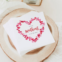 En liten älskling Valentine Baby Shower