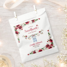 En liten älskling Valentine Boy Baby Shower