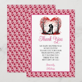 En Liten Älskling Valentinefest Tack Kort