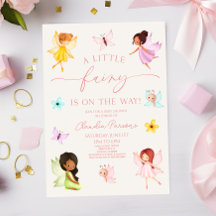 En liten älv är på väg! Baby Shower