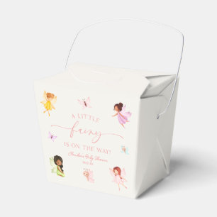 En liten älv är på väg! Baby Shower Presentaskar
