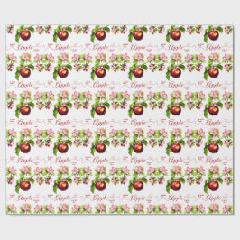 En liten äpple är på väg | Höst Baby Shower Presentpapper