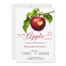 En Liten Äpple Är På Väg | Höst Babyfirande