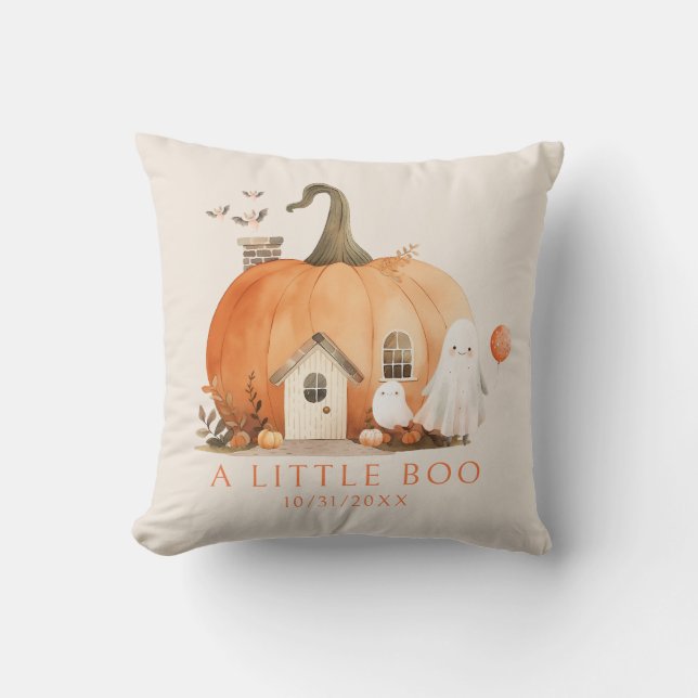 En liten babybabystövel Nursery Gift Kudde (Framsida)