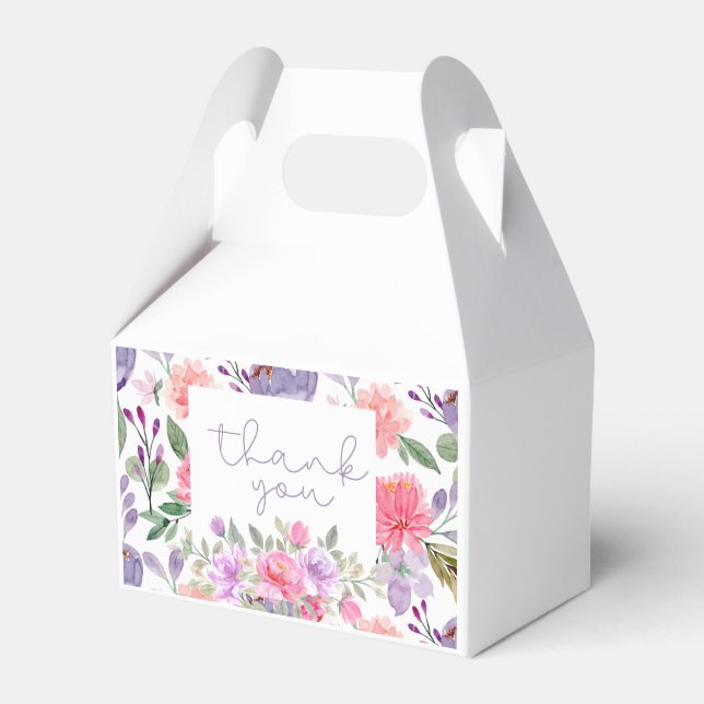 En liten babylåda för Lila i Flicka Presentaskar (Framsidan Sidan)