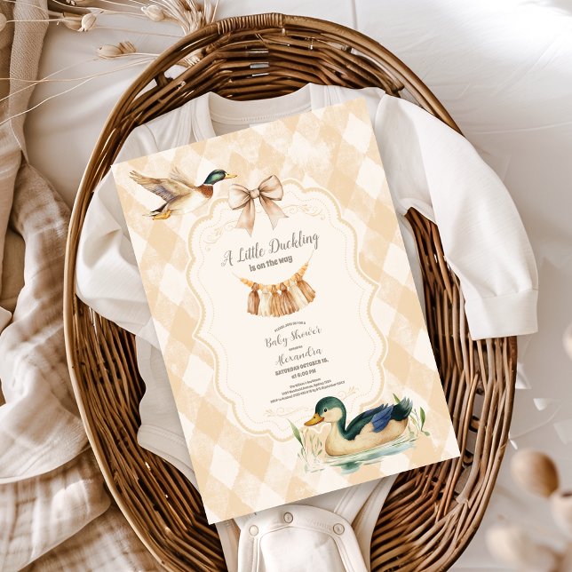 En liten babystövel inbjudningar (Skapare uppladdad)