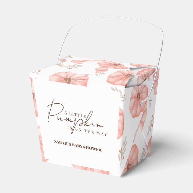 En liten babystövel presentaskar (Framsidan Sidan)