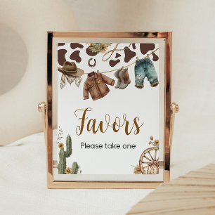 En liten babyunge Shower-favoriter Poster