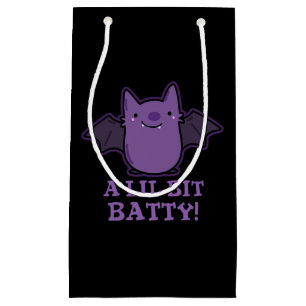 En liten batty Funny Baby Fladdermus Pun Mörk BG