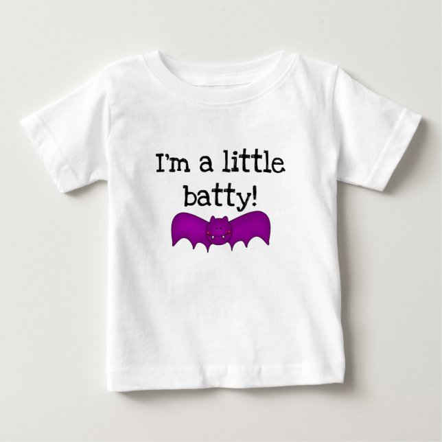 En liten batty Halloween T-shirts och presenter (Framsida)