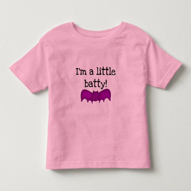 En liten batty Halloween T-shirts och presenter (Framsida)
