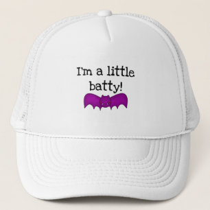 En liten batty Halloween T-shirts och presenter Truckerkeps