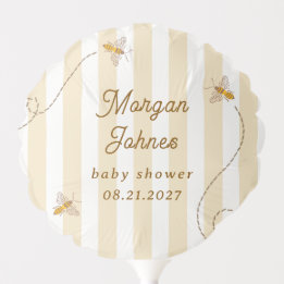 En liten bebis-barnvakt shower