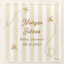 En liten bebis-barnvakt shower