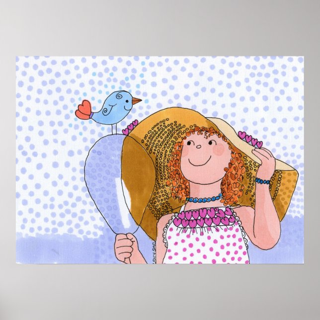 En liten Birdie berättade för mig Poster (Framsidan)