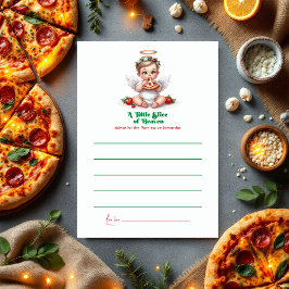 En liten bit av himlen - Babyskor Rådkort