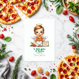 En liten bit av himlen - Babyskor Tack Kort