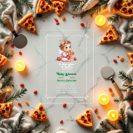 "En liten bit av himlen" Pizza-Theme Baby Shower