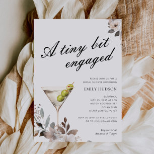 En liten bit Dirty Martini-Möhippa Inbjudningar