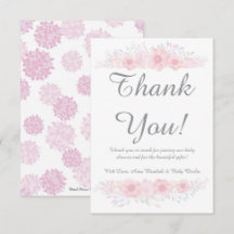 en liten blommigt, en liten babydusch botanisk