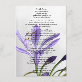 "En liten bön" Matte