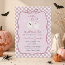 En liten Boo är nästan förfallen Baby Shower Inbju
