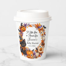 En liten Boo är nästan förfallen Halloween Baby Sh
