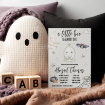 En liten BOO är nästan här! Halloween-bebisens föd