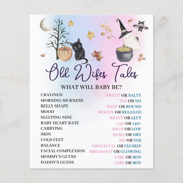 En liten boo är nästan på grund av Gamla Wifes Tal (Framsida)