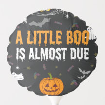 En liten boo är nästan på väg att bli Halloween-ba