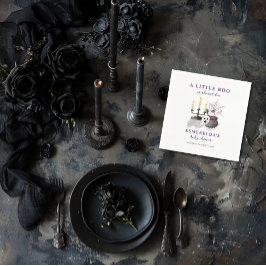 En liten boo är nästan på väg att bli Halloween-ba Pappersservett