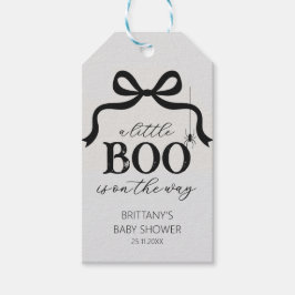 En liten Boo är på väg Babykalas Presentetikett