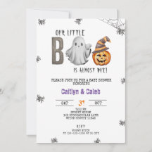 En liten boo är snart klar, Halloween Baby Shower