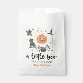 En liten boo är snart över! Baby Shower Halloween