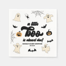 En liten boo är snart över! Halloween Baby Shower