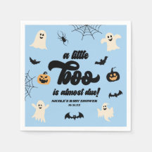 En liten boo är snart över! Halloween Baby Shower