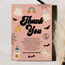 En liten boo är snart över! Halloween Baby Shower