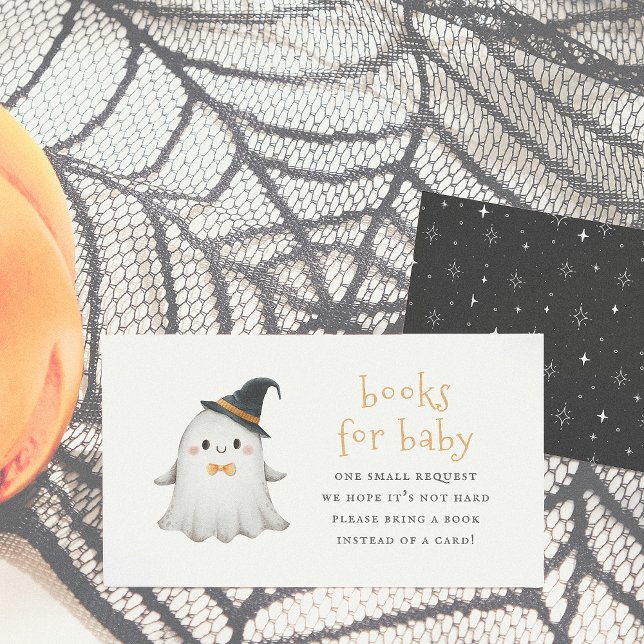 En liten Boo Cute Halloween Bokar för Baby Tilläggskort (Skapare uppladdad)