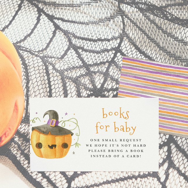 En liten Boo Cute Halloween Bokar för Baby Tilläggskort (Skapare uppladdad)