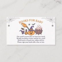 En liten Boo Halloween Baby Shower Bokar för Baby