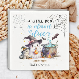 En liten Boo! Halloween Baby Shower Cute Boy Pappe Pappersservett