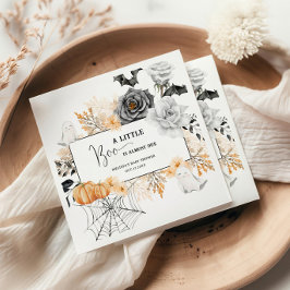 En liten Boo Halloween Baby Shower Napkins Pappersservett