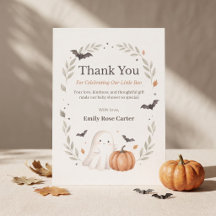 En liten Boo Halloween Baby Shower